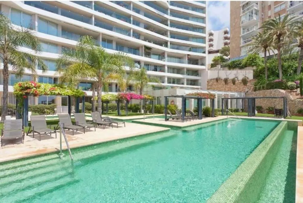 Lujoso Apto Con Piscina Infinita Palma de Mallorca Lejlighed